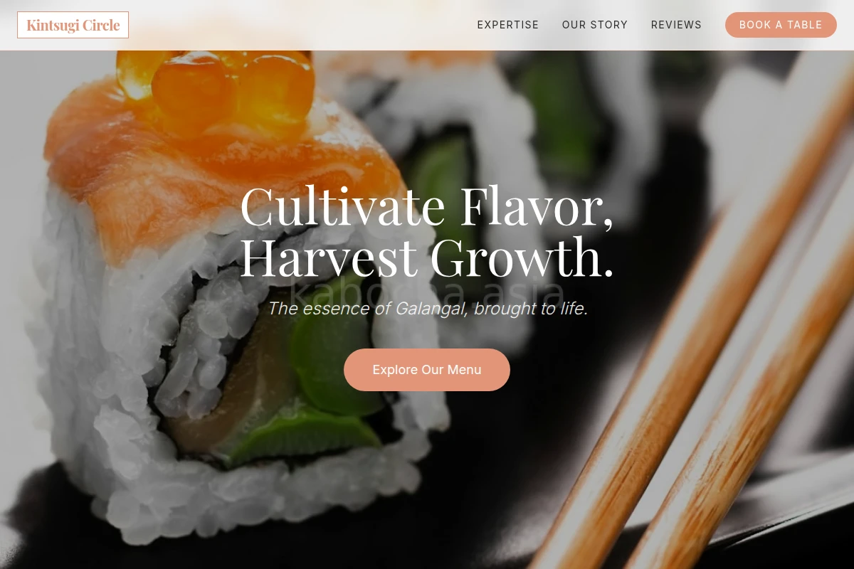 Galangal Japanese Food